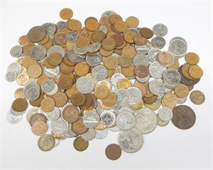2+ POUNDS of WORLD COINS
