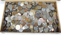TEN (10) POUNDS of ASSORTED WORLD COINS