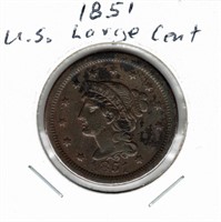 1851 U.S. Large Cent