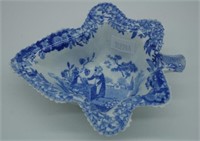 Spode Chinese 'Girl at the Well' pickle dish