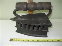 Antique Cast Iron Coal Iron