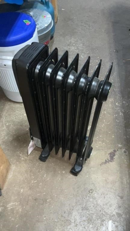 Electric over oil heater