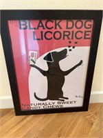 Ken Bailey Black Dog Licorice Print