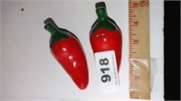 red peppers S&P shakers