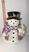 snowman cookie jar