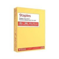 Staples 30  Recycled Pastel Coloured Copy Paper