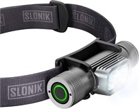 SLONIK 1000 Lumens Rechargeable Headlamp