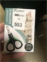 Candure Cat Nail Clippers Stainless Steel Cat