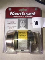 Kwikset Deadbolt Lock W/ Key