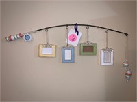 CUTE FISHING POLE PICTURE FRAMES