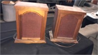 Wood speakers