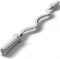 Curl Bar Olympic 330LB-Sliver