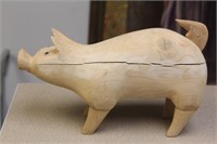 Wooden Pig