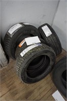 4-different unused winter tires