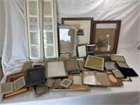 Assorted lot of picture frames