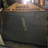 Snacks from our Kitchen Sign - 76 x 60