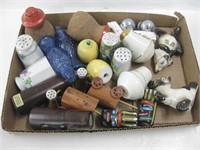 Lot Of Vintage Salt & Pepper Shakers