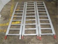 6ft Aluminum Folding Ramps  4ft Wide