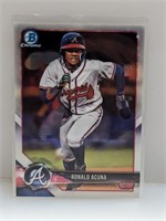 2018 Bowman Chrome Prospect Ronald Acuna Jr #BCP-1