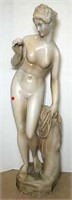 Painted Resin Woman Nude in Classic Form
