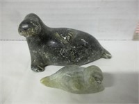 GROUP OF INUIT CARVINGS