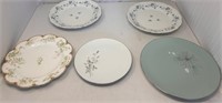 Vintage Plates Fine China Lot of 9