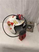 Consol Mining Helmet w/ Wheat Charger & Battery