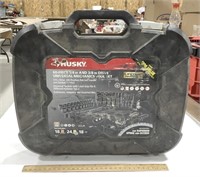 Husky 60pc 1/4 & 3/8 drive universal tool set