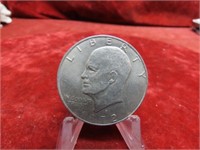 1972D-$1 Eisenhower Dollar US coin.