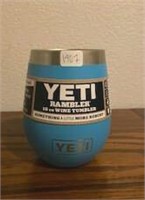 YETI 10 OZ WINE TUMBLER- LIGHT BLUE