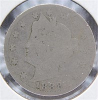 1888 Liberty Nickel.