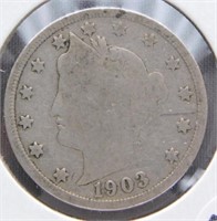 1903 Liberty Nickel.