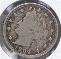 1904 Liberty Nickel.