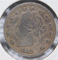1911 Liberty Nickel.