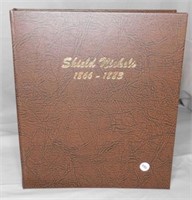1866-1883 Shield Nickel Dansco Book.