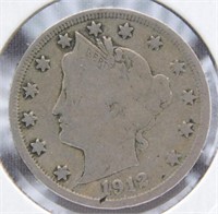 1912-S Liberty Nickel.