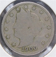 1900 Liberty Nickel.