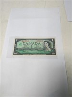 1867-1967 CANADA ONE DOLLAR BILL