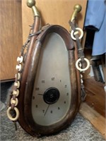 Harness collar clock