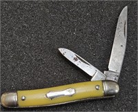 Vintage Colonial Prov. Double Blade Pocket Knife