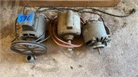 3 small motors