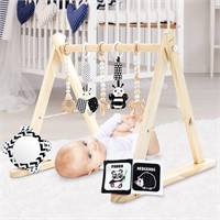 BABY K Wooden Baby Play Gym