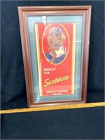 Sunbeam Bread Framed Advertisement