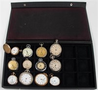 Grouping of 12 Pocket Watches