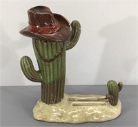 Ceramic Cactus Photo/Card Holder