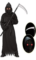 ( New ) Grim Reaper Halloween Costume with