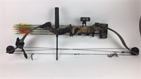 Bear Compound Bow With Arrows