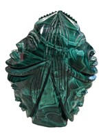 Heavy 4-faces from a single piece of malachite