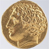 ANCIENT SYRACUSE GOLD DEKADRACHM