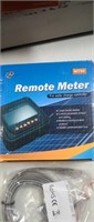 Remote Meter. For Solar Charge Controllers. May